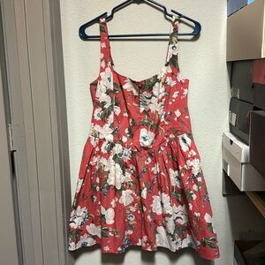 Abercrombie Floral Romper Dress